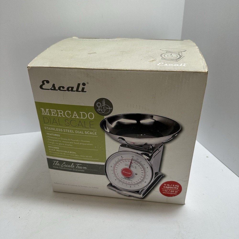DS115B Mercado Retro Classic Mechanical Dial Stainless Steel Scale, Removeable B